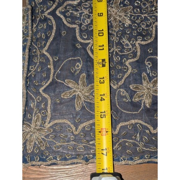 Hand Embroidered Vintage Turkish Coffee/Table Decor Mat/Placement Set - Picture 8 of 10